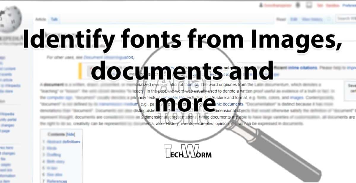 10 bedste måder at identificere skrifttyper fra billeder, dokumenter og mere på